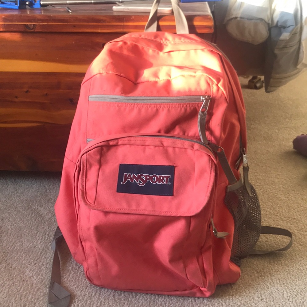 Salmon Jansport Backpack!